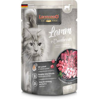 Produktbild von Leonardo Finest Selection Nassfutter Lamm und Lachs für Katzen 32x85g