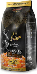 Leonardo Fresh Salmon & Poultry Getreidefreies Katzen Trockenfutter mit hohem Fleischanteil für erwachsene Katzen 250g - 250 g – Bild 1 von 6