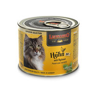 Produktbild von Leonardo Hundefutter Huhn mit Spinat getreidefrei und ohne Zucker 6x200g