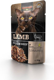 Produktbild von Leonardo Hundefutter Pastete Lamm und Rind Adult 32x70g