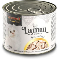 Produktbild von Leonardo Katzen Nassfutter Lamm mit extra Filet für adulte Katzen 24x200g