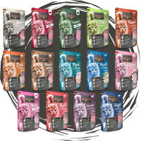 Produktbild von Leonardo Katzen Nassfutter Mix 5 Beutel Bundle mit hohem Fleischanteil und ohne Zucker für adulte Katzen 24x85g