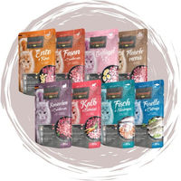 Produktbild von Leonardo Katzen Nassfutter Mix Bundle 8x85g Getreidefrei für adulte Katzen