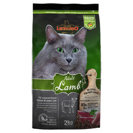 Leonardo Katzenfutter Adult Lamm 2 kg Trockenfutter ohne Farb- und Aromastoffe sowie Konservierungsstoffe - 2 kg – Bild 1 von 3