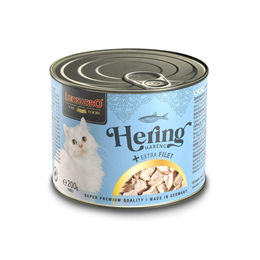Leonardo Katzenfutter Hering mit extra Filet für erwachsene Katzen 6x200g – Bild 1 von 2