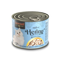 Produktbild von Leonardo Katzenfutter Hering mit extra Filet für erwachsene Katzen 6x200g