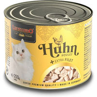 Produktbild von Leonardo Katzenfutter Huhn mit extra Filet für Adult 6x200g