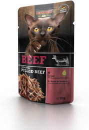 Leonardo Katzenfutter Pastete Rind und Lachs für erwachsene Katzen 32x70g – Bild 1 von 2