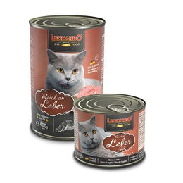 Leonardo Katzenfutter Reich an Leber Getreidefrei Adult 6 x 400 g - 6 x 400 g – Bild 1 von 9