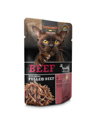 Leonardo Katzenfutter Rind mit extra Pulled Beef Pastete 70 g - 32 x 70 g – Bild 1 von 4