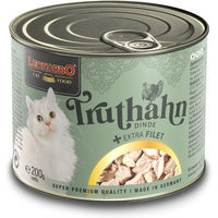Produktbild von Leonardo Katzenfutter Truthahn mit extra Filet für erwachsene Katzen 6x200g