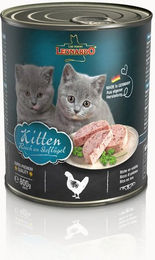 Leonardo Kitten Katzenfutter Geflügel Getreidefrei 6 x 800 g - 6 x 800 g – Bild 1 von 7