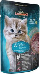 Leonardo Kitten Nassfutter Geflügel Getreidefrei 16 x 85 g – Bild 1 von 6