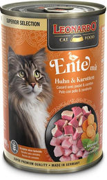 Leonardo Nassau Hundefutter Ente mit Huhn und Karotten getreidefrei Adult 6x400g - 6 x 400 g – Bild 1 von 1