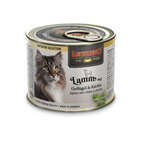 Produktbild von Leonardo Nassenfutter Lamm mit Geflügel und Kürbis getreidefrei 6x200g