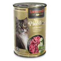Produktbild von Leonardo Pferd mit Lachs für Pferde Adult Getreidefrei 6x400g