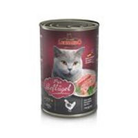Produktbild von Leonardo Premium Geflügel Pur Katzenfutter getreidefrei ohne Farb- und Aromastoffe 24x400 g