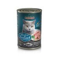 Produktbild von Leonardo Premium Katzenfutter Reich an Seefisch für erwachsene Katzen getreidefrei ohne Konservierungsstoffe 24x400 g