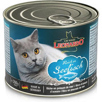 Produktbild von Leonardo Reich an Seefisch Premium Nassfutter für Katzen Adult Getreidefrei 6x200g