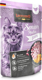 Produktbild von Leonardo Senior Hundefutter Huhn getreidefrei ohne Zucker 16x85g - 16 x 85 g