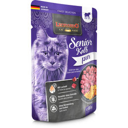 Leonardo Senior Hundefutter Kalb und Lachs getreidefrei 16x85g – Bild 1 von 2