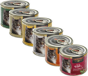 Leonardo Superior Nassfutter Pute mit Forelle und Preiselbeeren 6 x 200 g – Bild 1 von 3