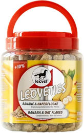 Leovet Leoveties Banane und Haferflocke Pferd Leckerlis 1,1 kg – Bild 1 von 5
