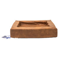 Produktbild von Let's Sleep Comfy Cushion Hundekissen mit Memory Foam in Cognac Größe M