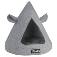Produktbild von Lets Sleep Pet Cave Katzenhöhle aus Filz grau