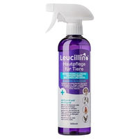 Produktbild von Leucillin Antiseptic Skincare Spray zur Hautpflege für Hunde, Katzen und alle Tiere 500 ml