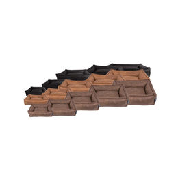 Produktbild von Lex & Max Alaska Orthopädisches Hundebett aus Kunstleder Schwarz XS zur Gelenkschonung