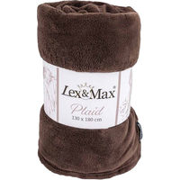 Produktbild von Lex & Max Hundedecke aus Fleece in Braun