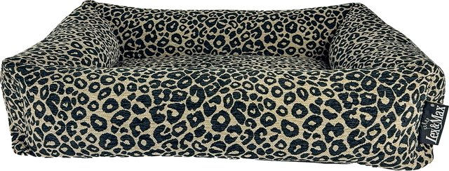 Lex & Max Mumbai Orthopädisches Hundebett mit Memory Foam Schwarz Größe M – Bild 1 von 2