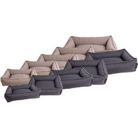 Produktbild von Lex & Max Paris Orthopädisches Hundebett Mini XS Beige Stoff für Gelenke