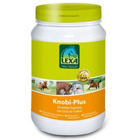 Produktbild von Lexa Knobi-Plus Pferdefutter Granulat zur Unterstützung von Immunsystem, Verdauung und Haut sowie Atemwegen 1 kg