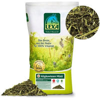 Produktbild von Lexa Pferdefutter Allgäuwiesen Müsli zur Unterstützung von Stoffwechsel, Verdauung und Magen-Darm sowie für Haut & Fell