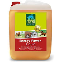Produktbild von Lexa Pferdefutter Energy-Power-Liquid Nahrungsergänzung für Sport und Freizeit zur Unterstützung von Immunsystem, Verdauung sowie Haut und Fell 1000 ml