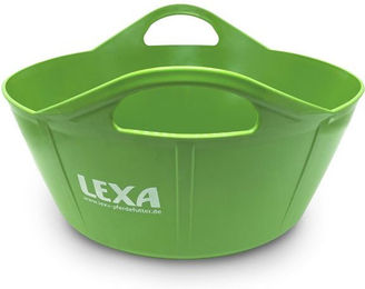 Produktbild von Lexa Pferdefutter Flexischale aus Kunststoff in Grün