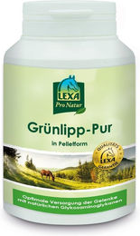 Produktbild von Lexa Pferdefutter Grünlipp-Pur Gelenk-Supplement Pellets für Gelenke sowie Haut und Fell 1000g