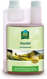 Produktbild von Lexa Pferdefutter Hanföl zur Unterstützung von Haut, Fell und Immunsystem 1000 ml