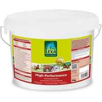 Produktbild von Lexa Pferdefutter High-Performance Nahrungsergänzung für Muskelaufbau sowie Gelenke und Knochen mit Vitaminen und Öl 1000g