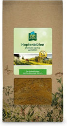 Produktbild von Lexa Pferdefutter Hopfenblüten Pulver zur Beruhigung und Verdauungshilfe 1000g