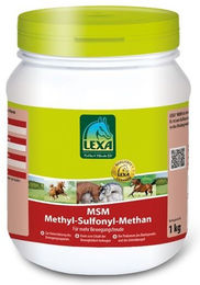 Produktbild von Lexa Pferdefutter MSM zur Unterstützung der Gelenke 1000g