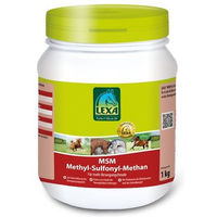 Produktbild von Lexa Pferdefutter MSM zur Unterstützung der Gelenke 1000g
