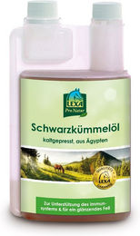 Lexa Pferdefutter Schwarzkümmelöl zur Unterstützung von Immunsystem sowie Haut und Fell 1000 ml – Bild 1 von 2