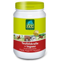 Produktbild von Lexa Pferdefutter Teufelskralle und Ingwer Pellets zur Unterstützung der Gelenke