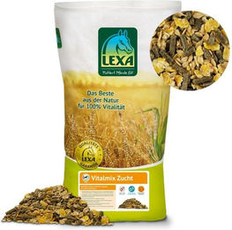 Lexa Pferdefutter Vitalmix Zucht Kraftfutter zur Unterstützung der Verdauung – Bild 1 von 2