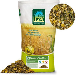 Lexa Pferdefutter Western Top Mix Müsli für Sport und Leistung zur Unterstützung von Muskelaufbau und Verdauung – Bild 1 von 2
