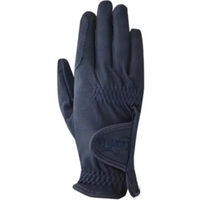 Produktbild von Lexhis Adhesion Reithandschuhe für Damen aus Kunstleder Blau Größe S