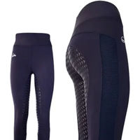 Produktbild von Lexhis Adriana Reithose für Damen mit Full Zip aus Nylon in Blau Größe L